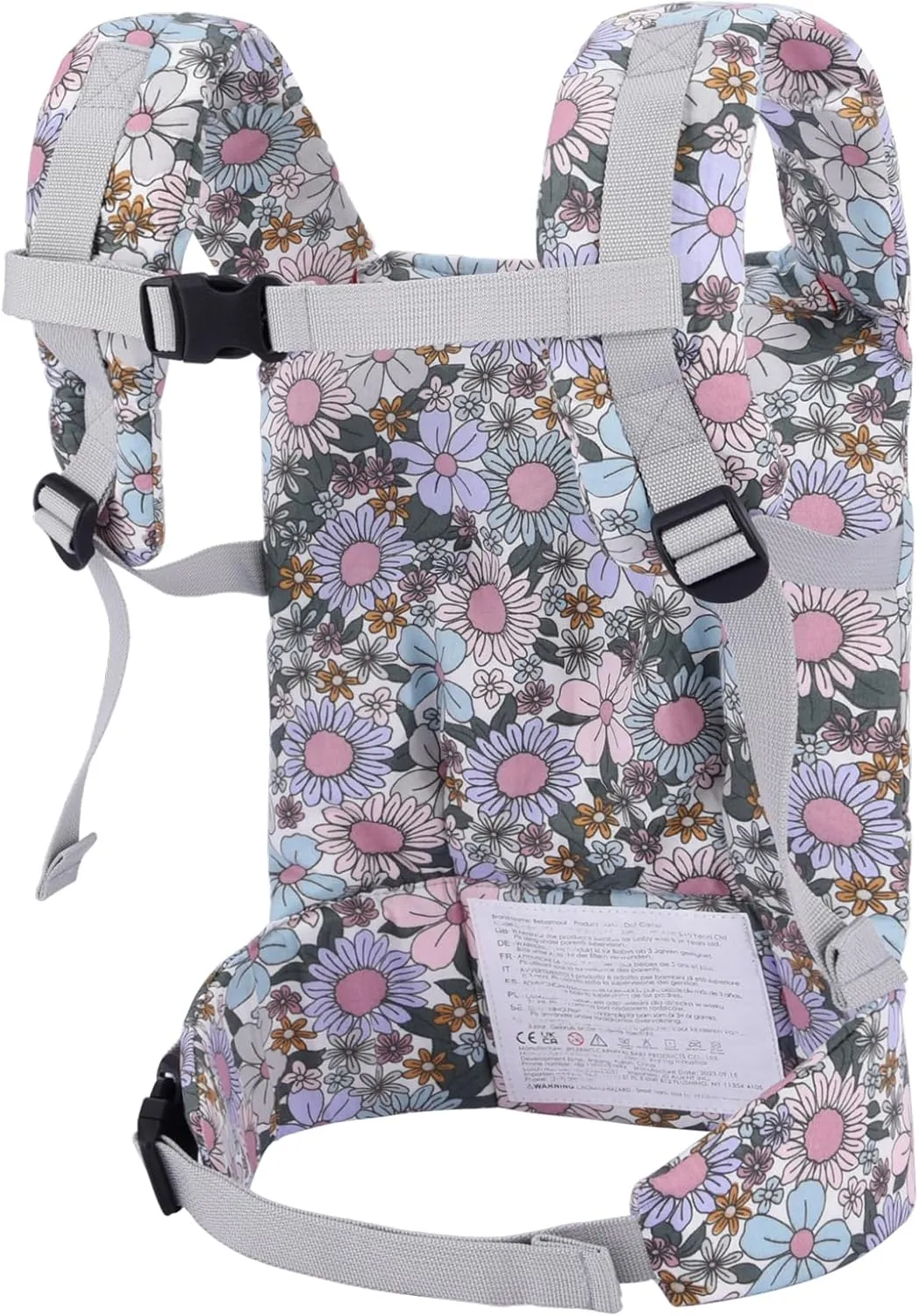Bebamour Doll Carrier Original Reborn Baby Doll Carrier for Doll Toys Doll Carrier for Girls and Boys (New Purple)