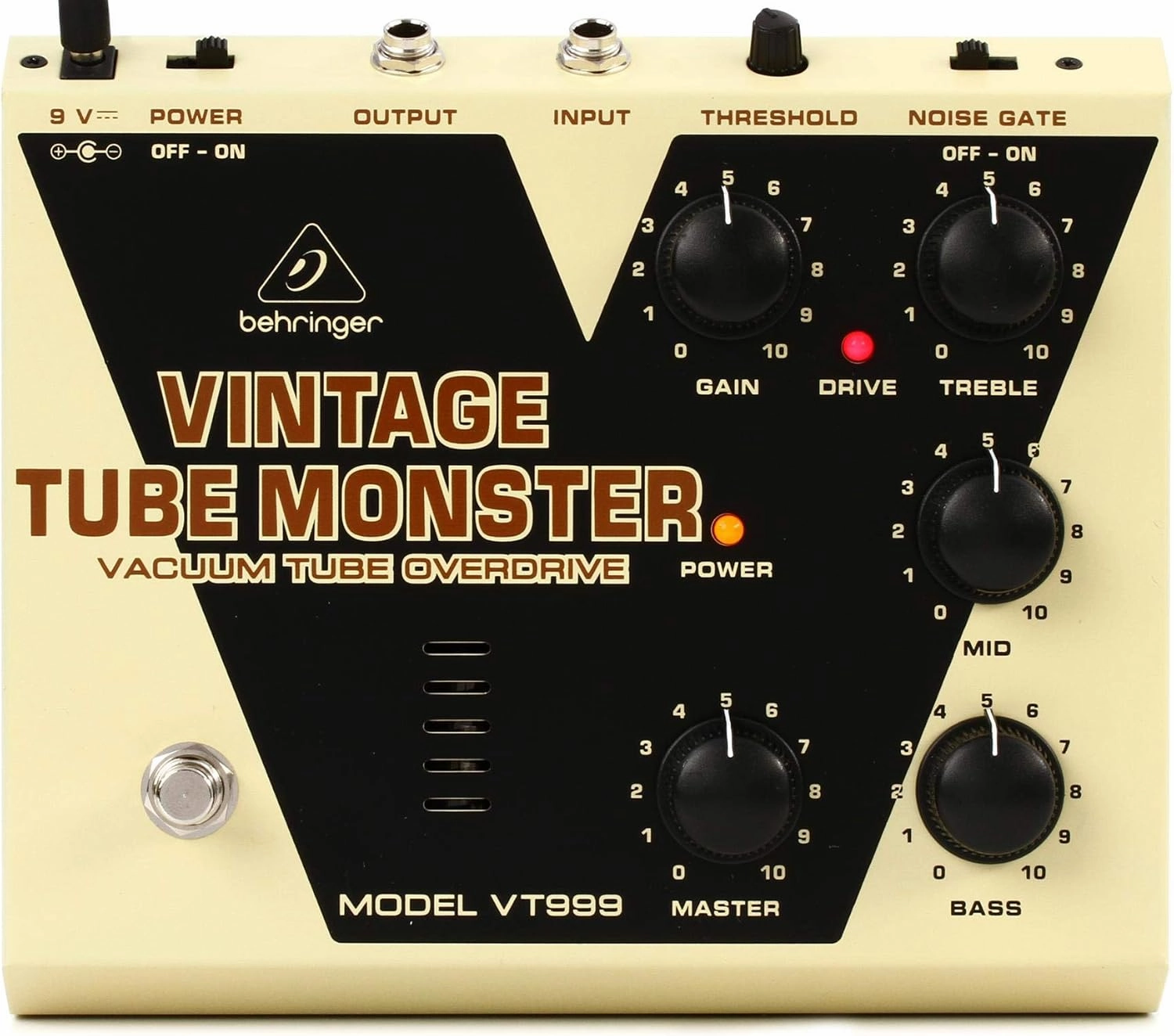 Behringer VT999 Vintage Tube Monster Overdrive Pedal