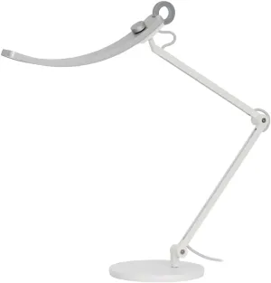BenQ WiT e-Reading Desk Lamp | Eye-caring for Home Office, Reading, Study, Craft | Ultrawide, Bright, Dimmable with 13 Colour Modes | Adjustable Arm | Matte Silver