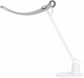 BenQ e-Reading Desk Lamp Genie | Eye-Caring for Home Office, Reading, Study, Craft | Ultrawide, Bright, Dimmable with 13 Color Modes | Adjustable Arm | Matte Silver