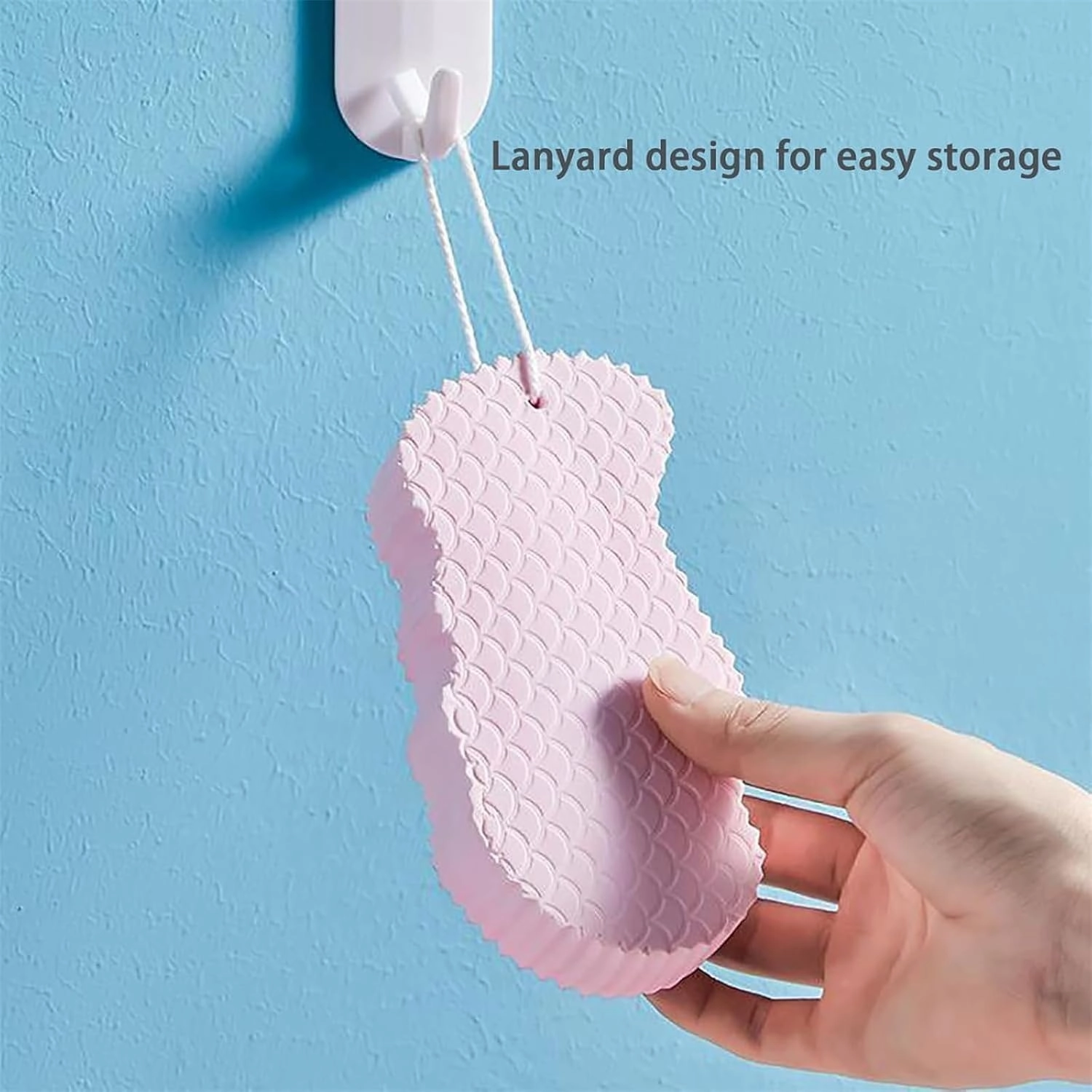Berosly Skin Sponge, Radiant Skin Exfoliating Bath Sponge for Body, Super Soft Dead Skin Remover for Adults, Kids & Pregnant Women, Gentle Apparent Exfoliation for Smooth & Glowing Skin (Set A)