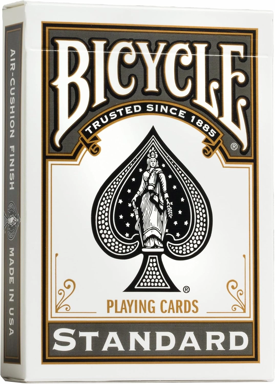 Bicycle Standard Index (Black/Red), Pack of 4
