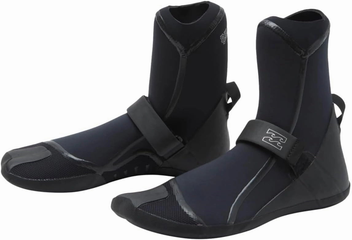 Billabong 5mm Furnace Hidden Split Toe Boots - Black 2 / Men's 6 Women's 7