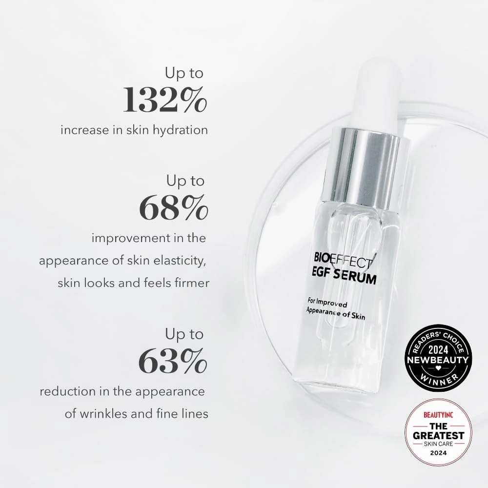 BIOEFFECT EGF Serum Value Skin Care Set, Gift Kit for Women & Men of Mini Facial Essence, Eye Treatment & Body Serum for Anti-Aging, Hydrating, Wrinkle-Fighting with Growth Factor and Hyaluronic Acid