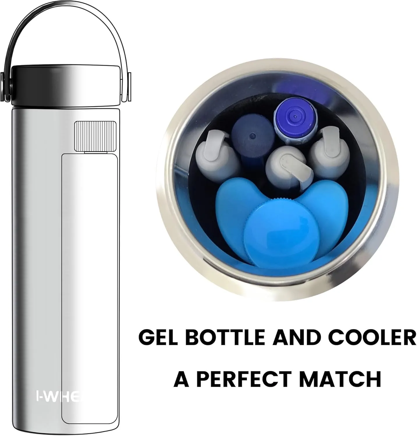 Biogel Ice Pack Suitable Insulin Cooler Travel Case