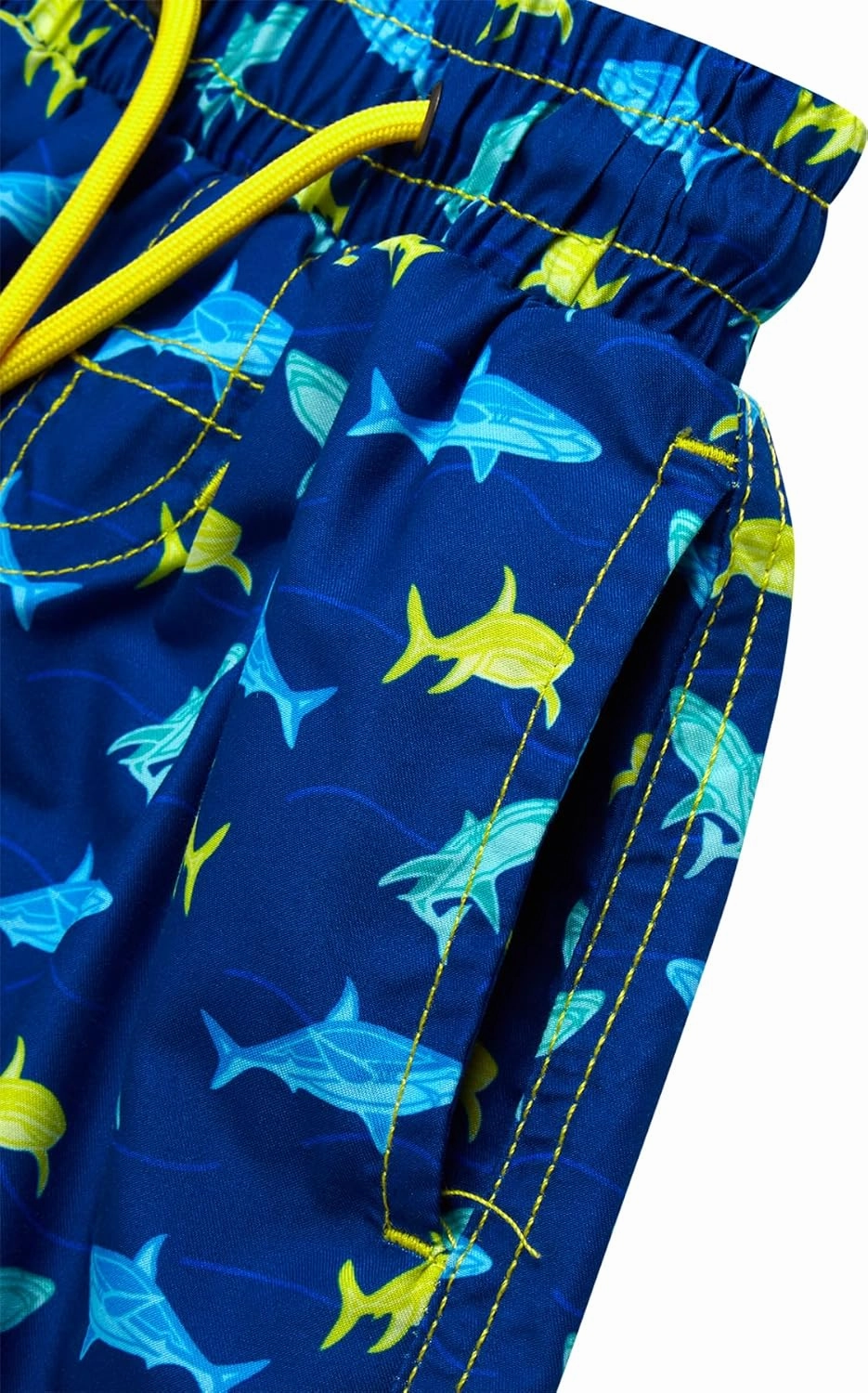 Boys Rash Guard Swimsuit Set - UPF 30  Kids Short Sleeve Bathing Suit Swimwear Sets (Sizes: 5-14)