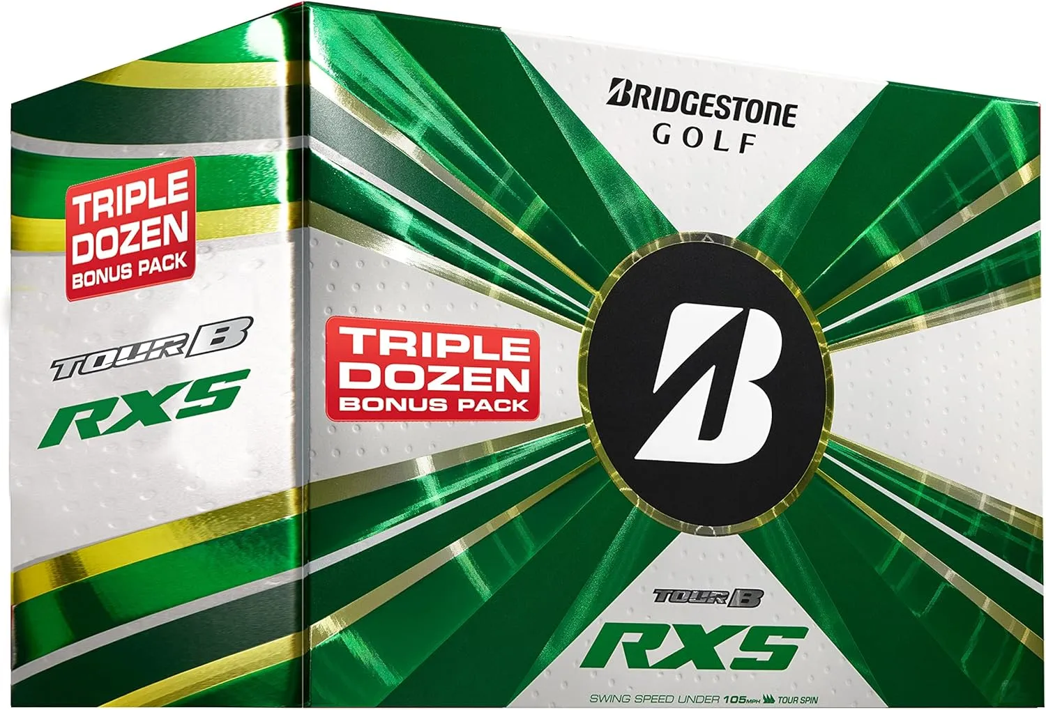 Bridgestone Golf 2022 Tour B XS Golf Balls (One Dozen)