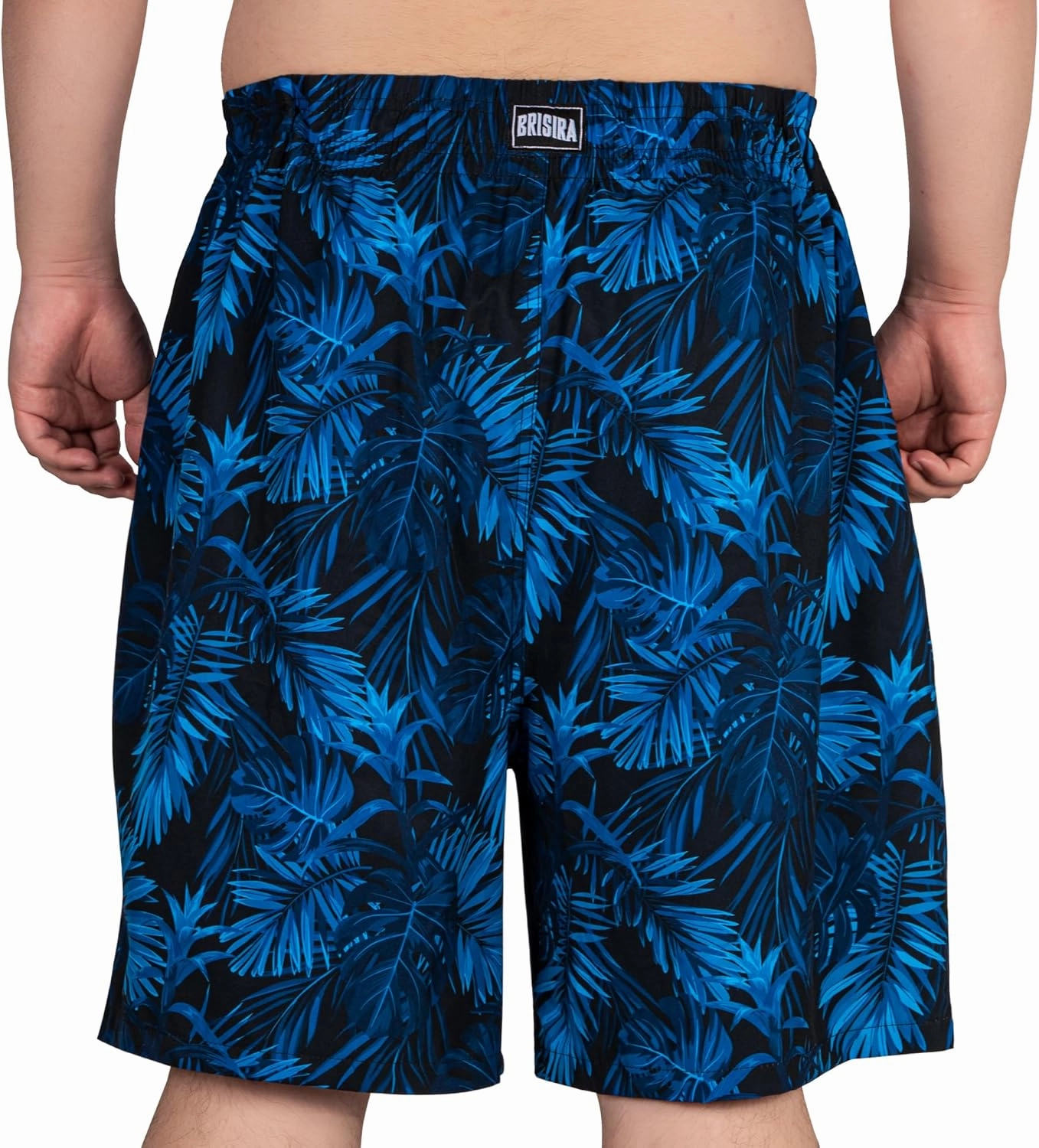 BRISIRA Big and Tall Mens Swim Trunks Swim Shorts Compression Liner Swimsuit Bathing Suit Board Shorts 1X-6X