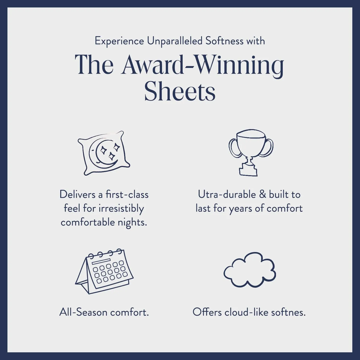 Brooklinen Luxury Sateen 4 Piece King Size Sheets Set in White - 100% Cotton Sateen Sheets - 1 Fitted Sheet, 1 Flat Sheet, 2 Pillowcases