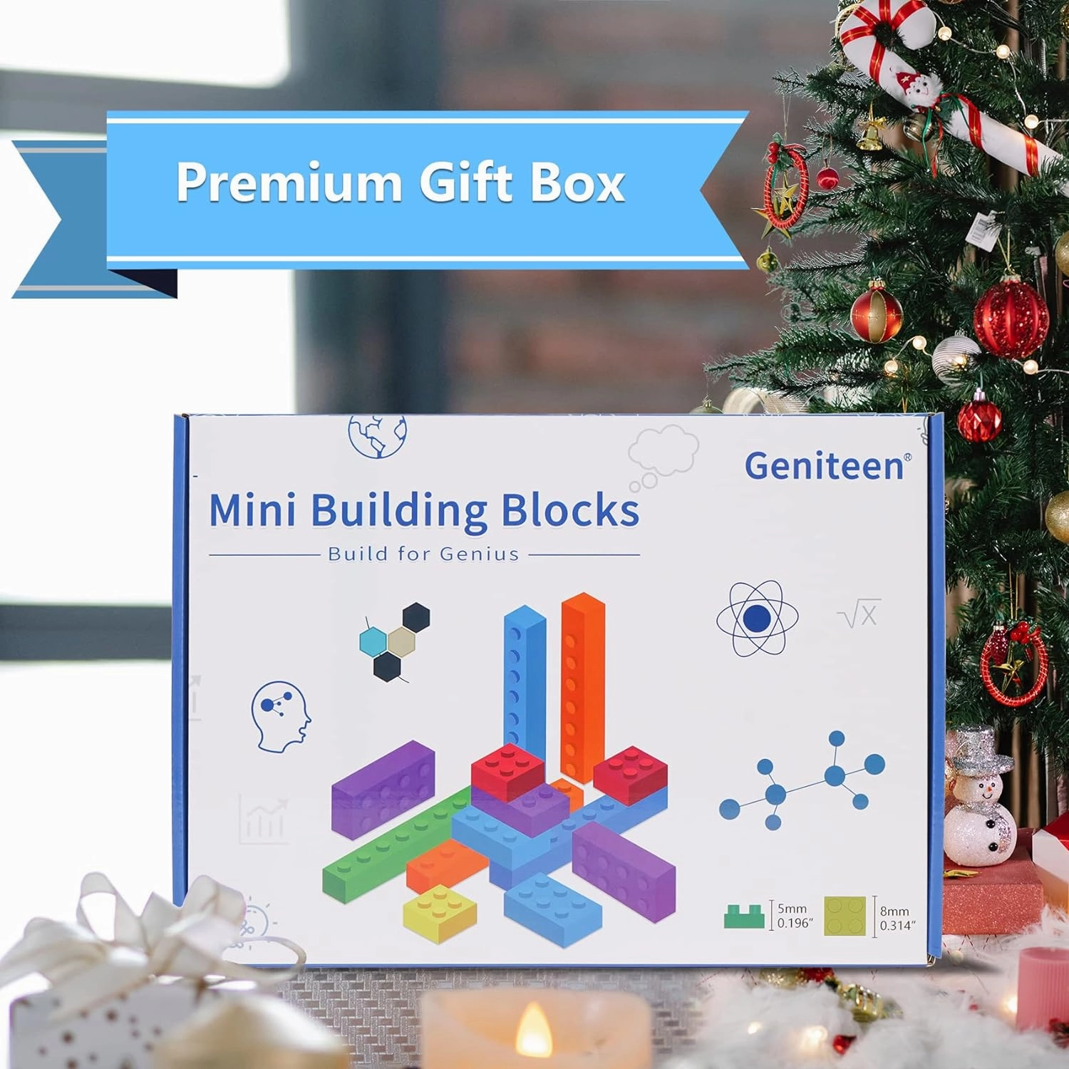 Building Block Set, Architecture Aegean Sea Micro Building Block Model Educational Toys Building Kit 5810 PCS