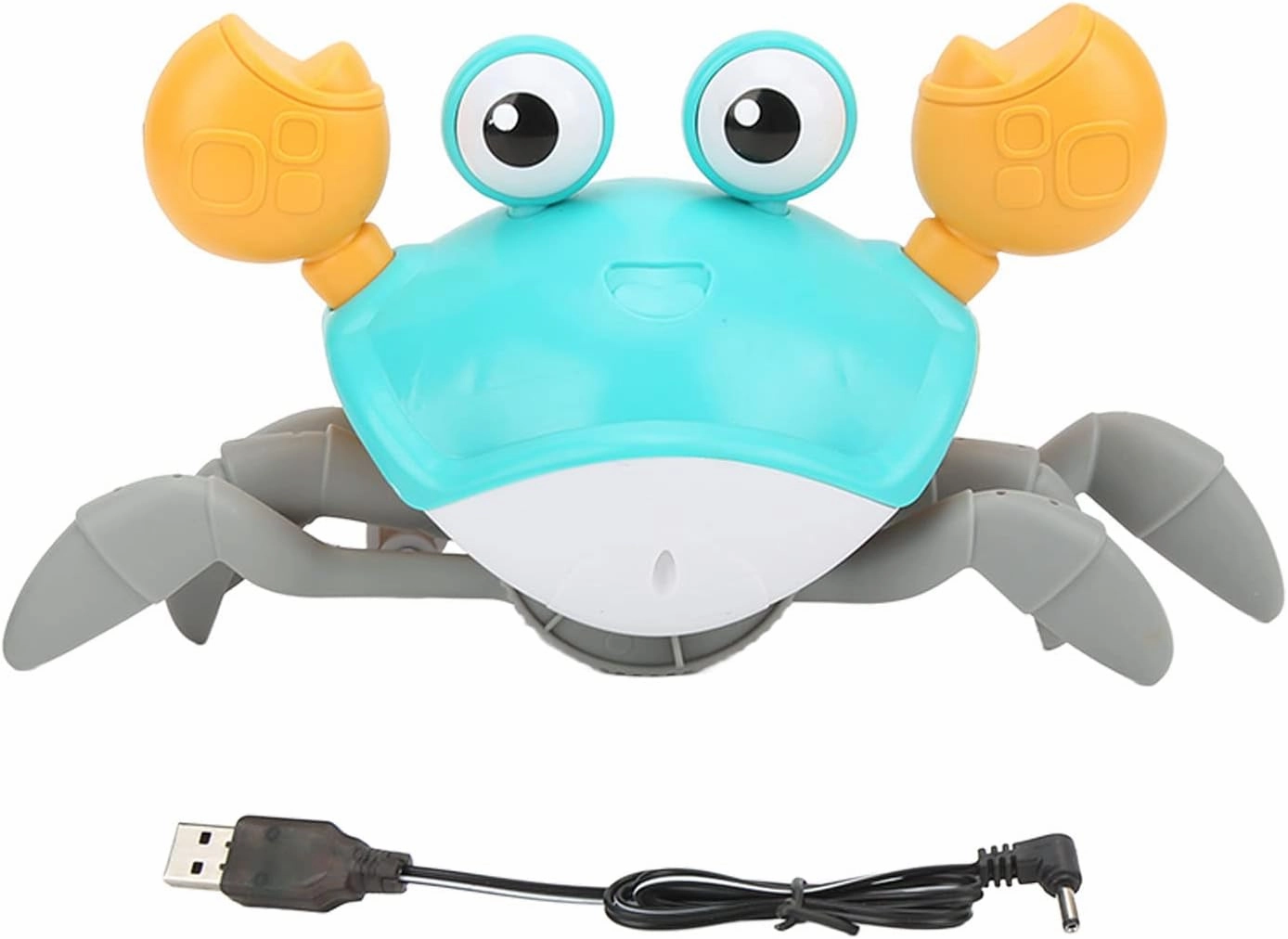 C Crawlin Toy, Baby C Toy, Cactus Toy, Ideal for Developin Hand Eye Coordination and Fine Motor Skills(Blue)
