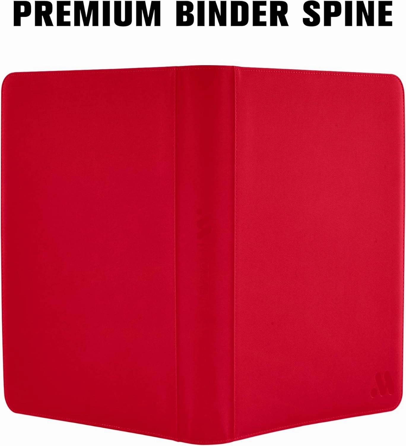 Card Binder 16 Pocket,Trading Card Binder Holds up to 1408 Cards with 44 Sleeves,Zipper Card Holder Album Compatible with TCG Card/Game Cards/Sports Card Red