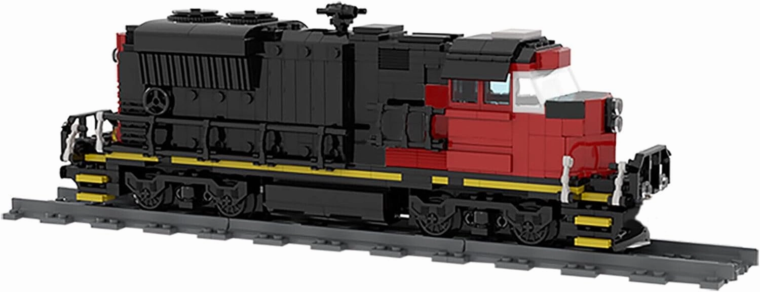 Cargo Train EMD SD70M 2 CN Train Model for Adult Adults Gift Collection MOC Build for Age 18 