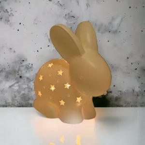Ceramic Bunny Rabbit Night Light