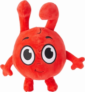 Character Options Morphle 8-inch Talking Soft Toy, Preschool Plush, with Sound Effects, moonbug, Gift for 2-5 Year Old, Red