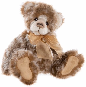 Charlie Bears - Mastermind | 2024, Plumo, Labyrinth Collection, Plush and Alpaca Teddy Bear, Cute, Stuffed Animal, Weighted, Collectable, Handmade, Fully Jointed