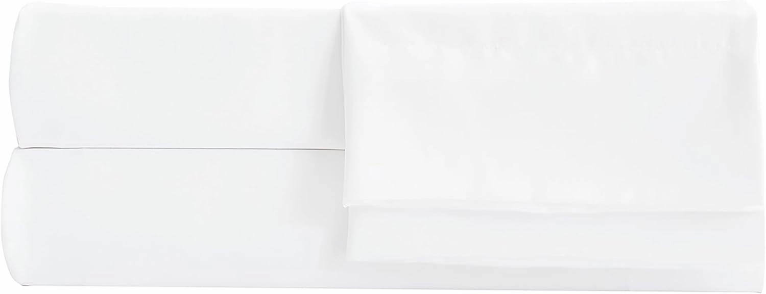 Chezmoi Collection Charisma Tencel Modal Blend Bed Sheets Queen Size 4-Piece Sheet Set White - Soft and Cozy Lightweight Breathable 15" Deep Pocket Cooling Sheets