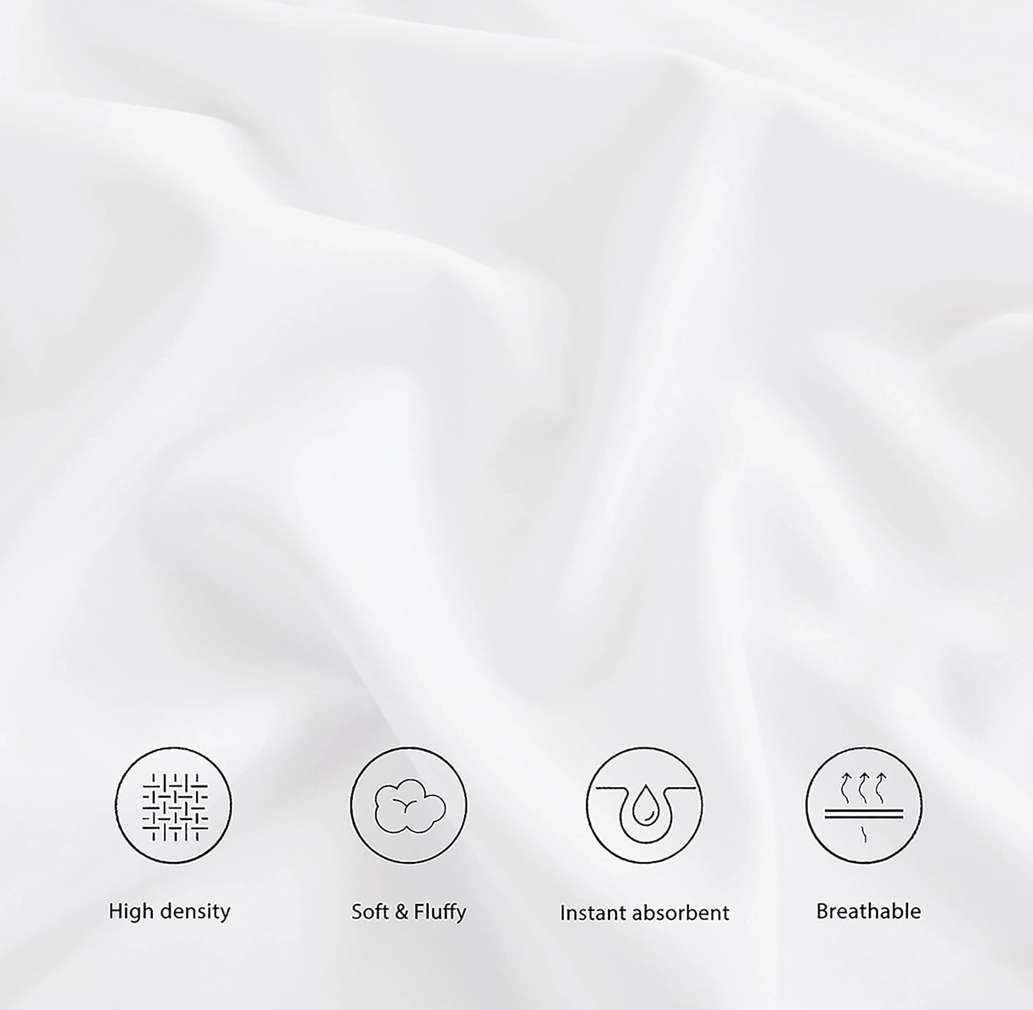 Chezmoi Collection Charisma Tencel Modal Blend Bed Sheets Queen Size 4-Piece Sheet Set White - Soft and Cozy Lightweight Breathable 15" Deep Pocket Cooling Sheets
