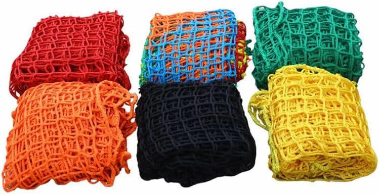 Children's Playground Net,4cm/4mm Colorful Safety Net Double Layer Backyard Net Outdoor Climbing Cargo Net Climbing Net,Double,9.9X9.9FT(3X3M)