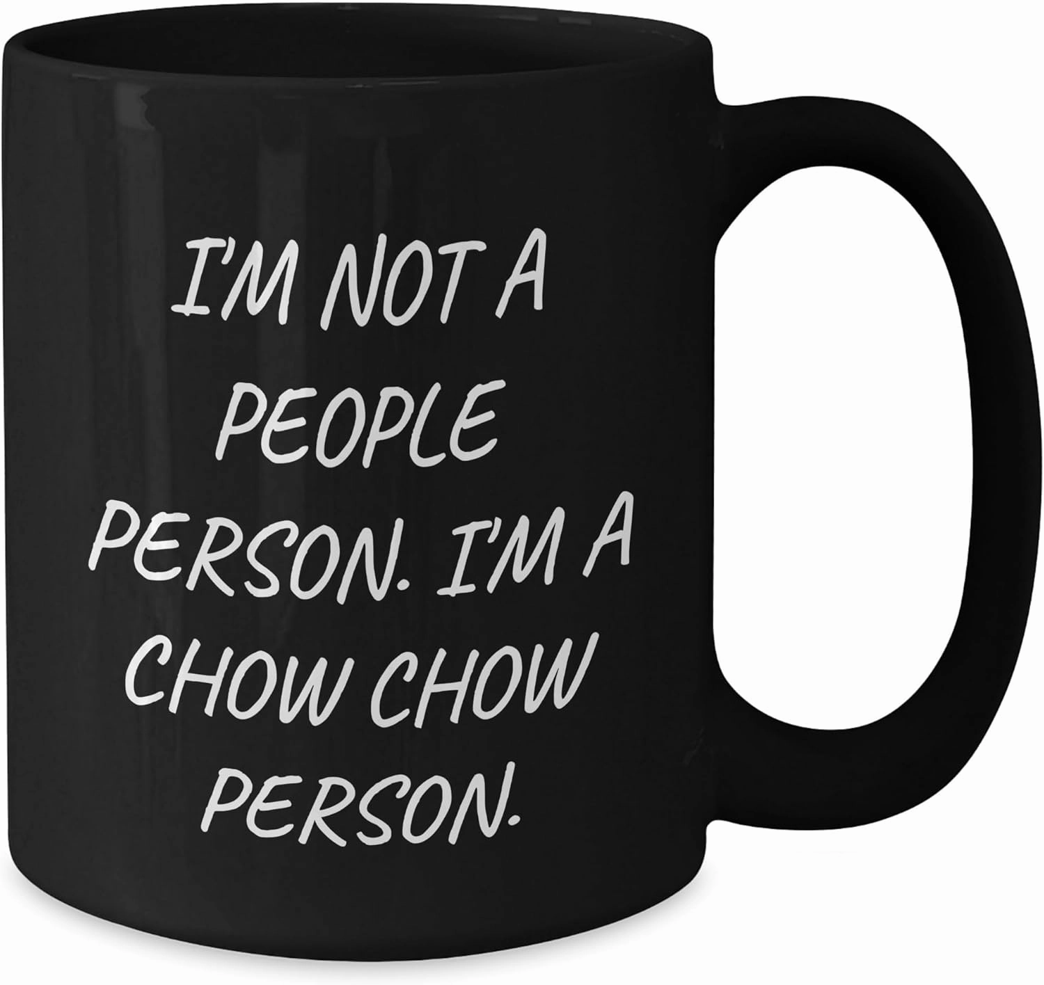 Chow Chow Dog Lover Funny Quote Ceramic Coffee Mug Gifts for Mom on Mother's Day - Unique Presents from Family for Chow Chow Enthusiasts