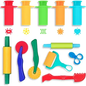Clay and Dough Tools 12 Piece Set Ages 3  Set of 12
