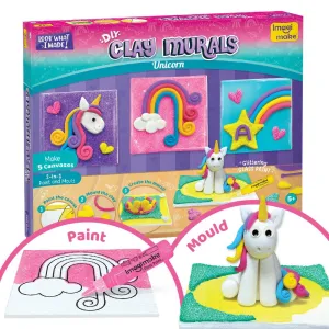 Clay Murals - Unicorn (5-8 Years)