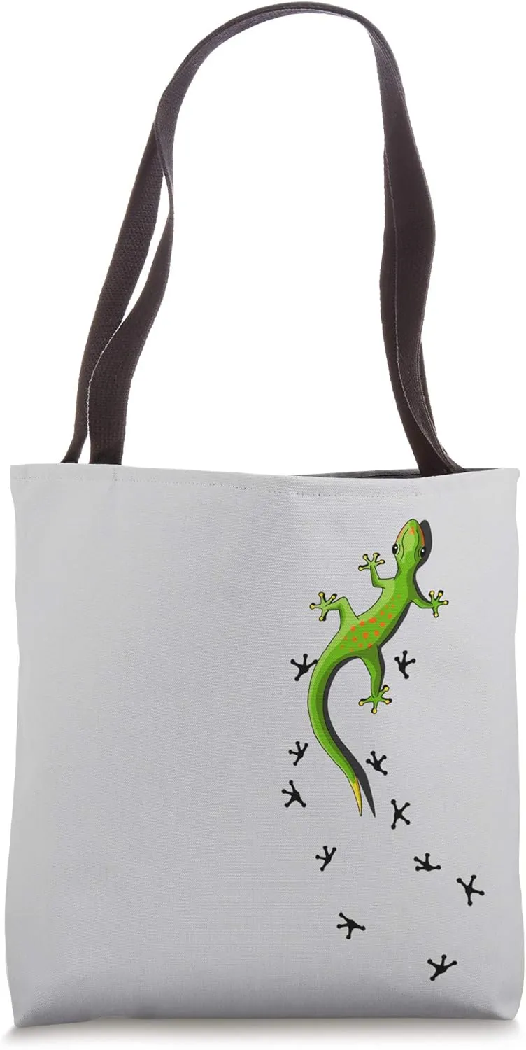 Climbing Gecko Leguan Reptile Lizard Tote Bag