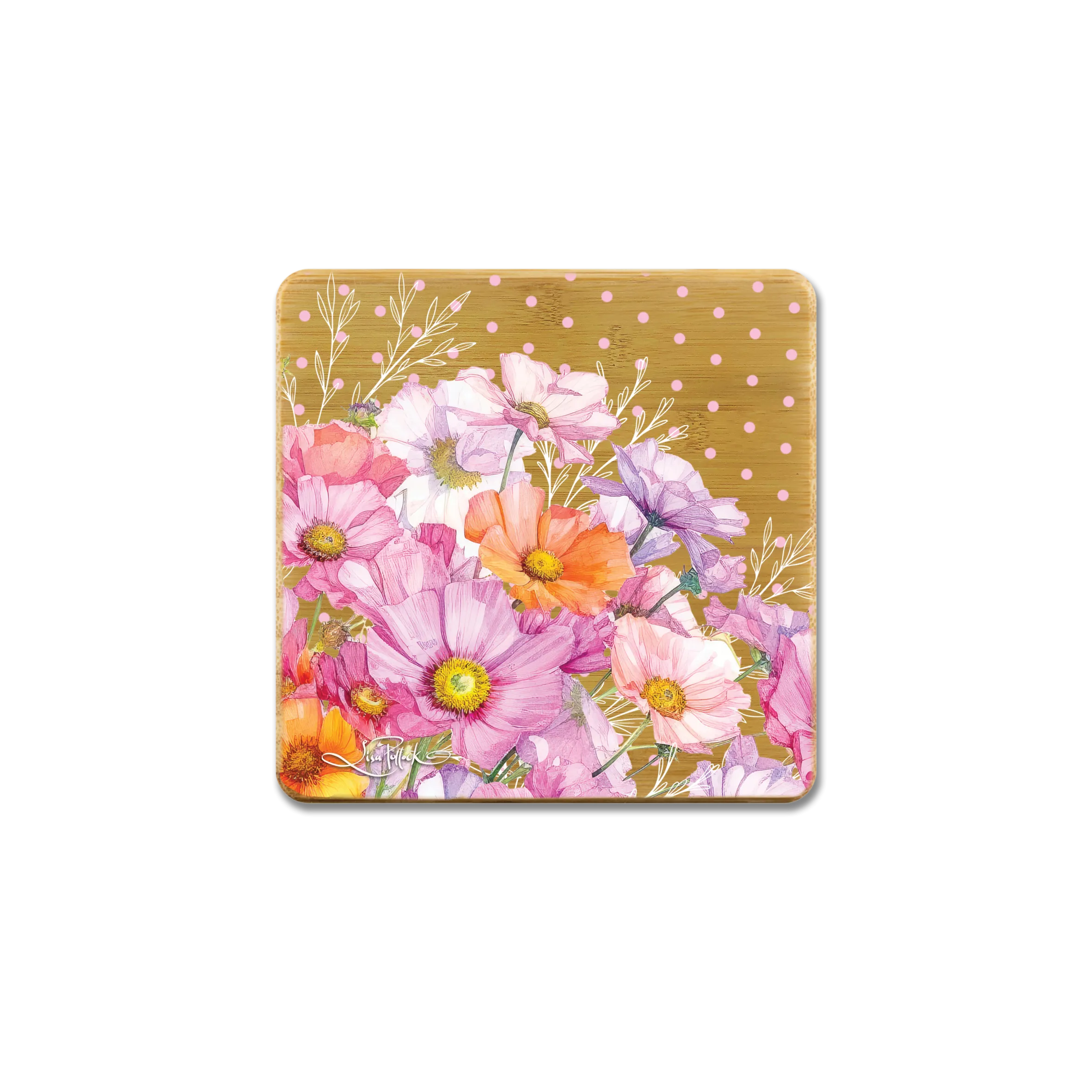 Coaster Set - Wistful Wildflowers