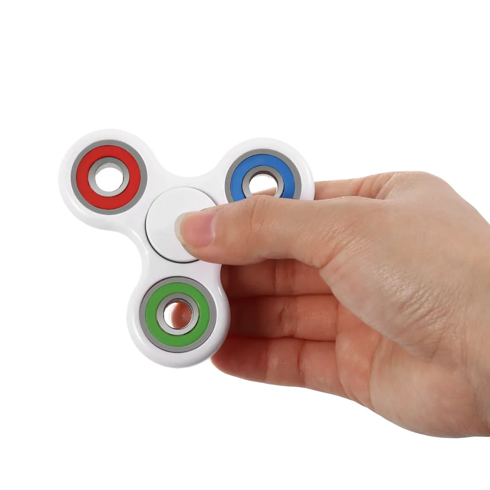Colorful Trilateral Pattern ABS Hand