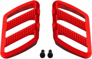 Combat Driver Floor Boards For Can-Am Ryker Aluminum Red Adjustable Extended Wider Footboards Foot Rest 600, 900, Rally, Sport 41-426RD