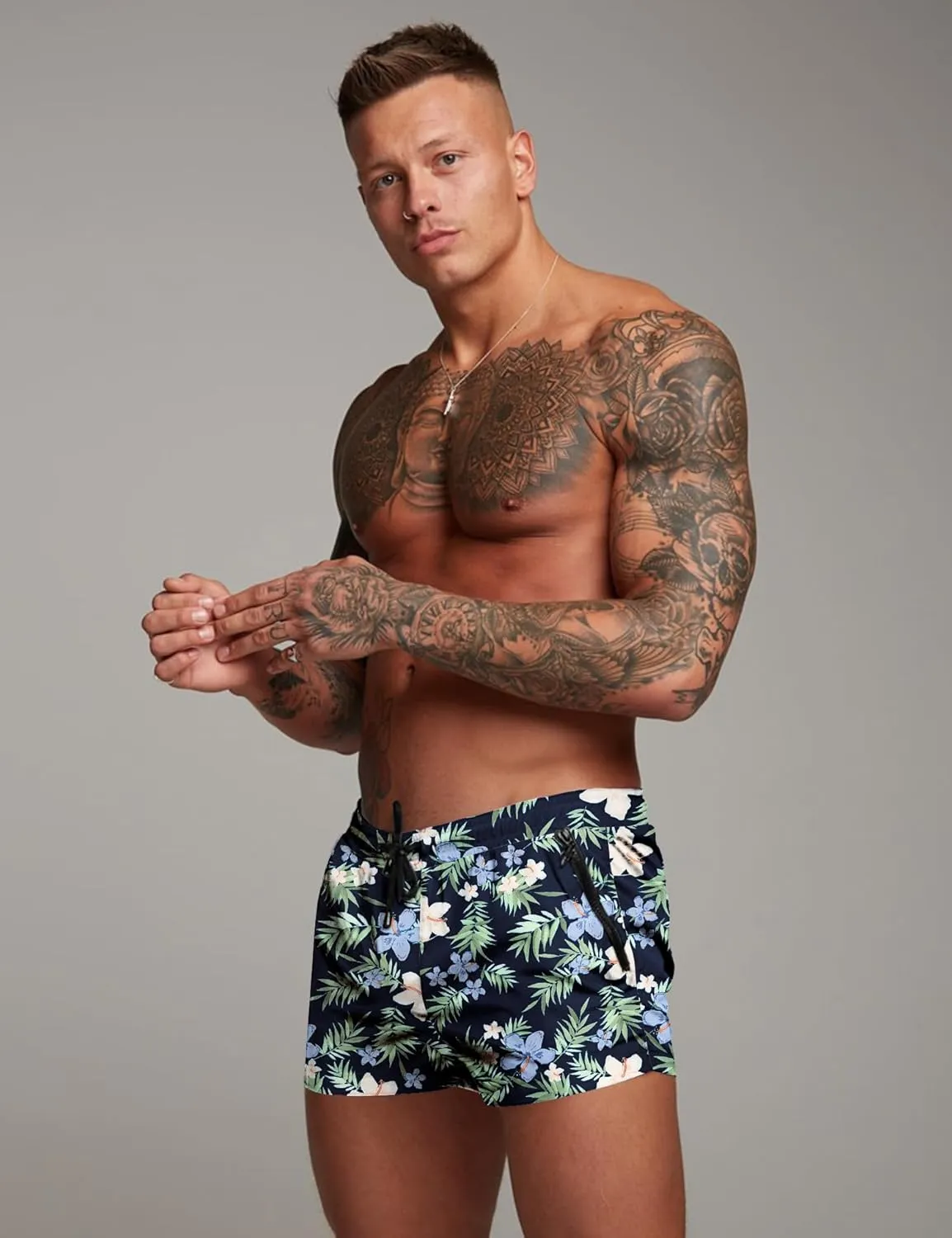 COOFANDY Men's Swim Trunk Swimwear Bathing Suit Swimsuit Board Beach Sport Short S-XXL