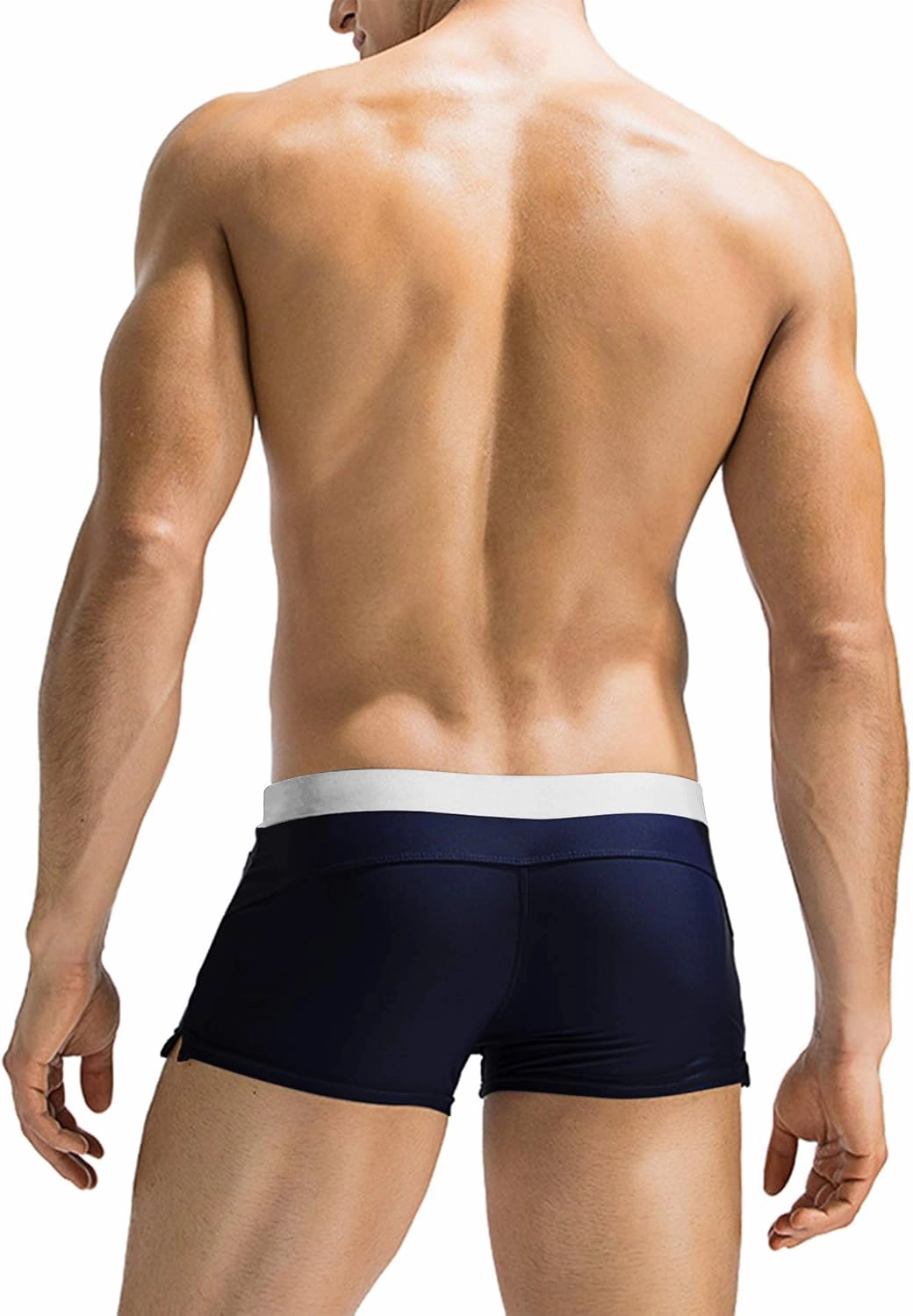 COOFANDY Mens Swim Trunks Swimwear Bathing Suit Swim Brief Square Leg Board Short S-3XL