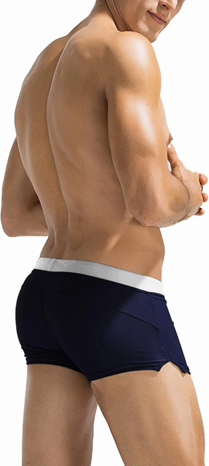 COOFANDY Mens Swim Trunks Swimwear Bathing Suit Swim Brief Square Leg Board Short S-3XL
