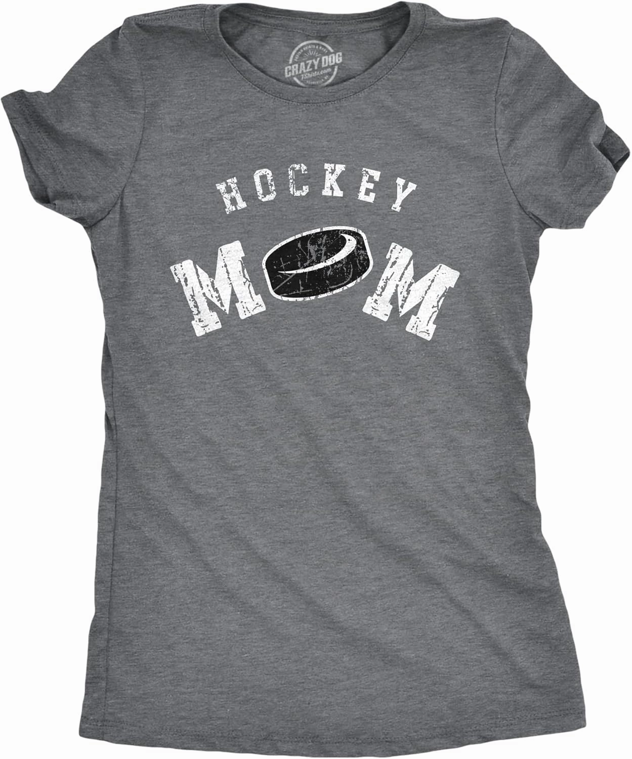 Crazy Dog Womens Funny Mom T Shirts Novelty Sports and Sarcastic Motherhood Tees for Amazing Moms