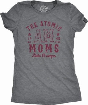 Crazy Dog Womens Funny Mom T Shirts Novelty Sports and Sarcastic Motherhood Tees for Amazing Moms