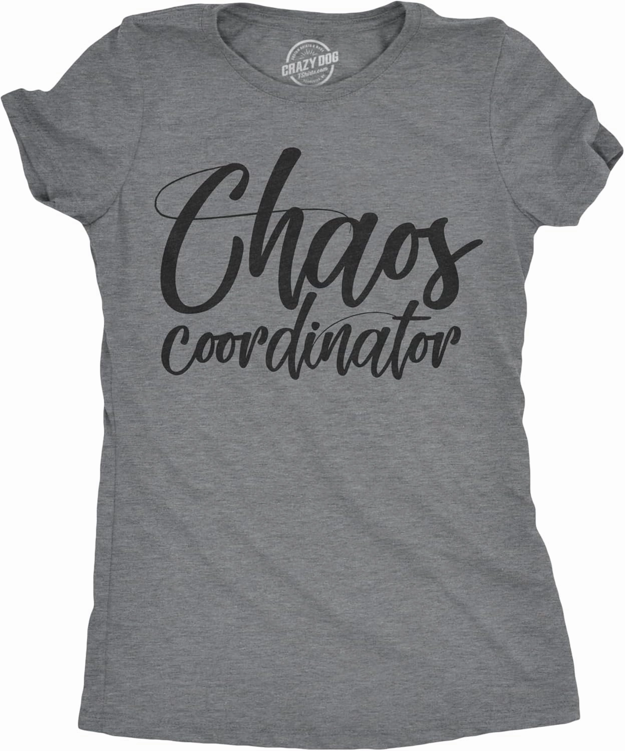 Crazy Dog Womens Funny Mom T Shirts Novelty Sports and Sarcastic Motherhood Tees for Amazing Moms