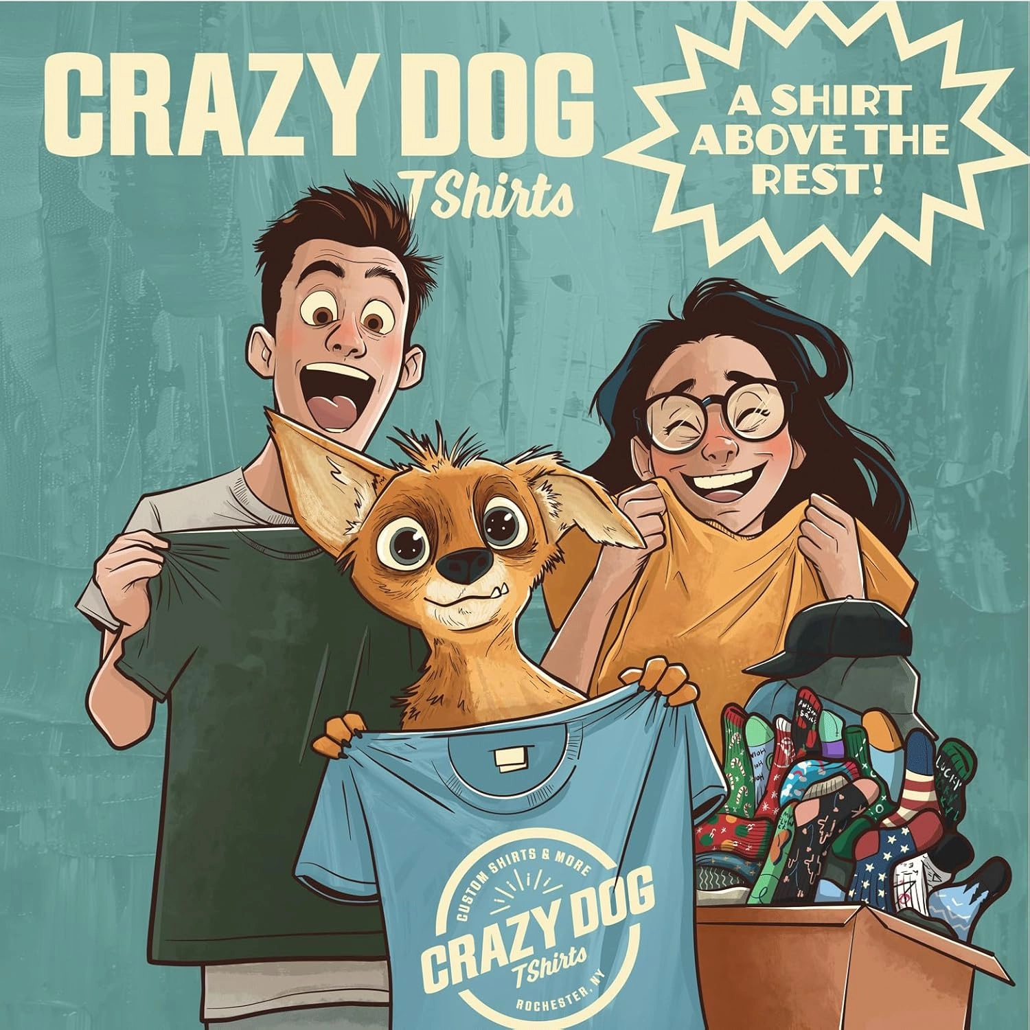 Crazy Dog Womens Funny Mom T Shirts Novelty Sports and Sarcastic Motherhood Tees for Amazing Moms