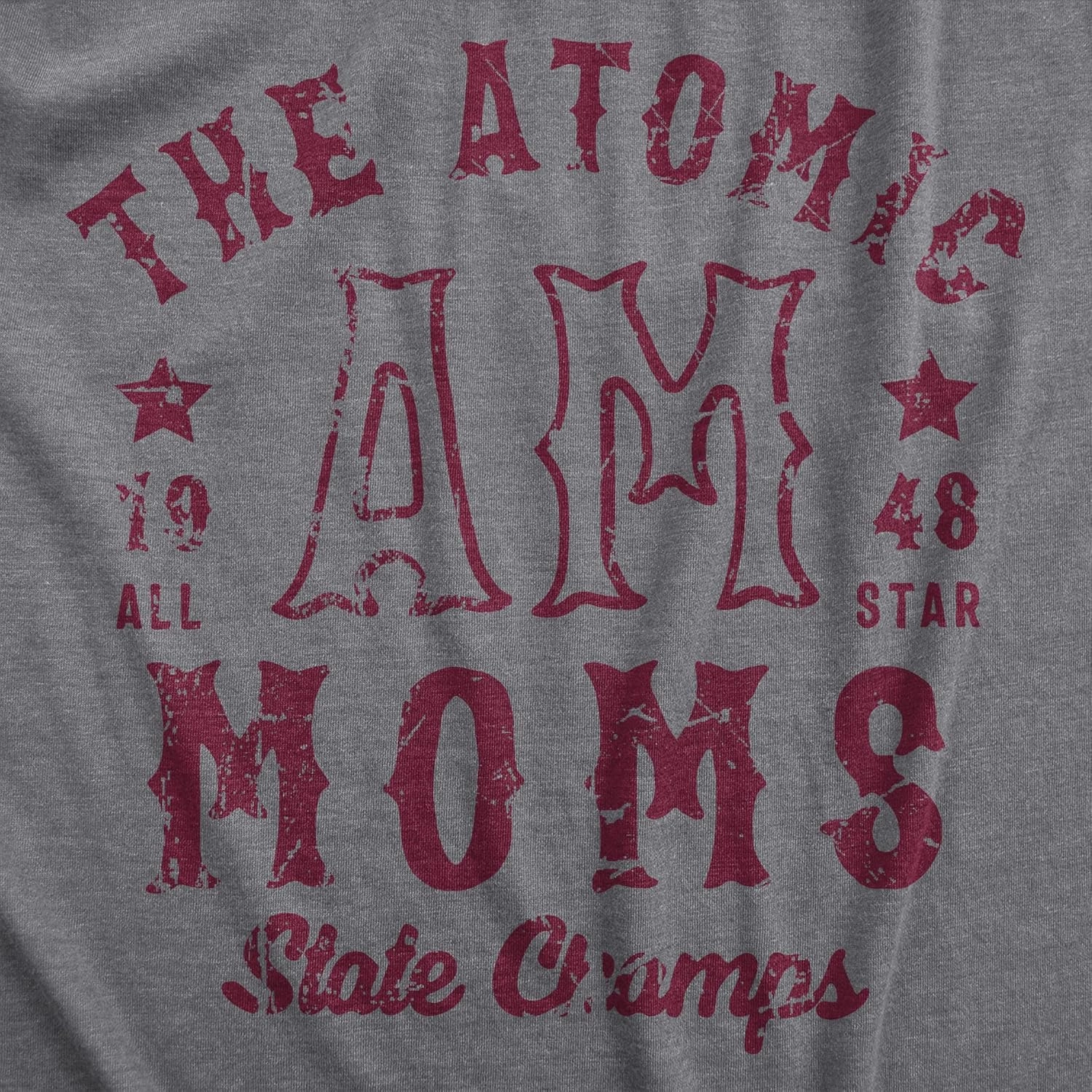 Crazy Dog Womens Funny Mom T Shirts Novelty Sports and Sarcastic Motherhood Tees for Amazing Moms