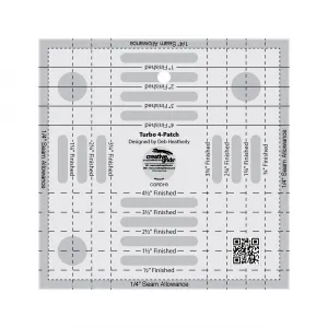 Creative Grids Turbo 4-Patch Template # CGRDH3  Sku 48630