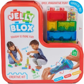 Creative Kit | Squishy is More Fun! | Unique Squishy Building System | for Ouch-Free, Open, Imaginative Play | for Boys and Girls Ages 2 