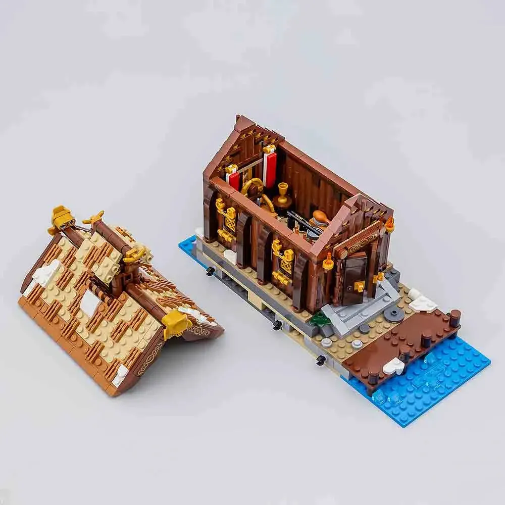 Creator Ideas MOC Viking Village Bricks Toy