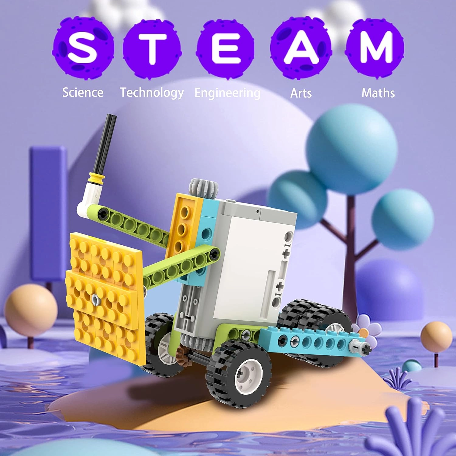 Creator 107-piece Bricks Electric Building Blocks Set Educational Toys for Kids Great Gift for 6  Year Old Boys Create 50  Customized Models Toy Building Set Science kit Creative Construction