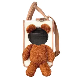 Crossbody Tote Bear Handbag