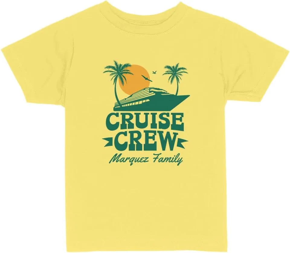 Cruise Crew Marquez Family Toddler Kids T-Shirt