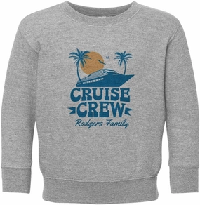 Cruise Crew Rodgers Family Kids Sweatshirt Toddler