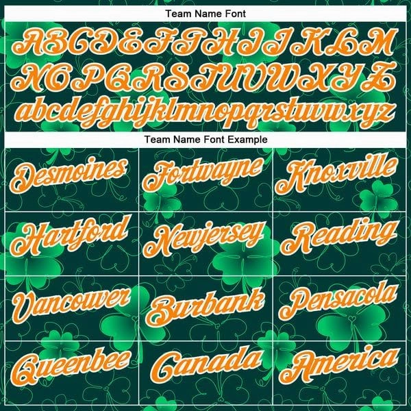 Customize Name, Short Sleeve Shirt, Polo Sport, Navy Bay Orange-Green 3D St. Patrick's Day Shirtbowling