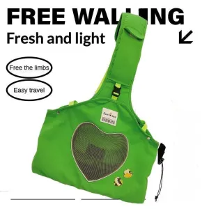 Cute Animal Shaped Pet Canvas Shoulder Bag Carrier for Cats & Dogs