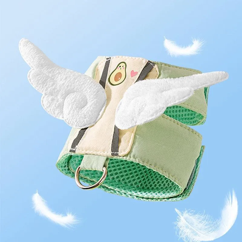 Cute Cat Harness With Wings Leash Set Large Cat Lead