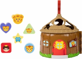 Daniel Tiger's Neighborhood Baby Shape Sorter Toy Bungalow Sorter Play Set for Toddlers Comes with 6 Colorful Shaped Blocks