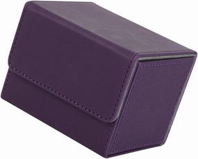 DECHOUS PU Leather Card Deck Storage Box Playing Card Organizer Holder Dice Tokens Capacity Design with Smooth Edges for Easy Access and Protection